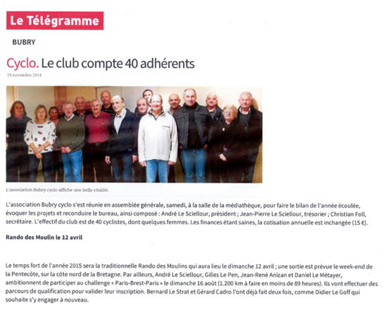 bubry cyclo club